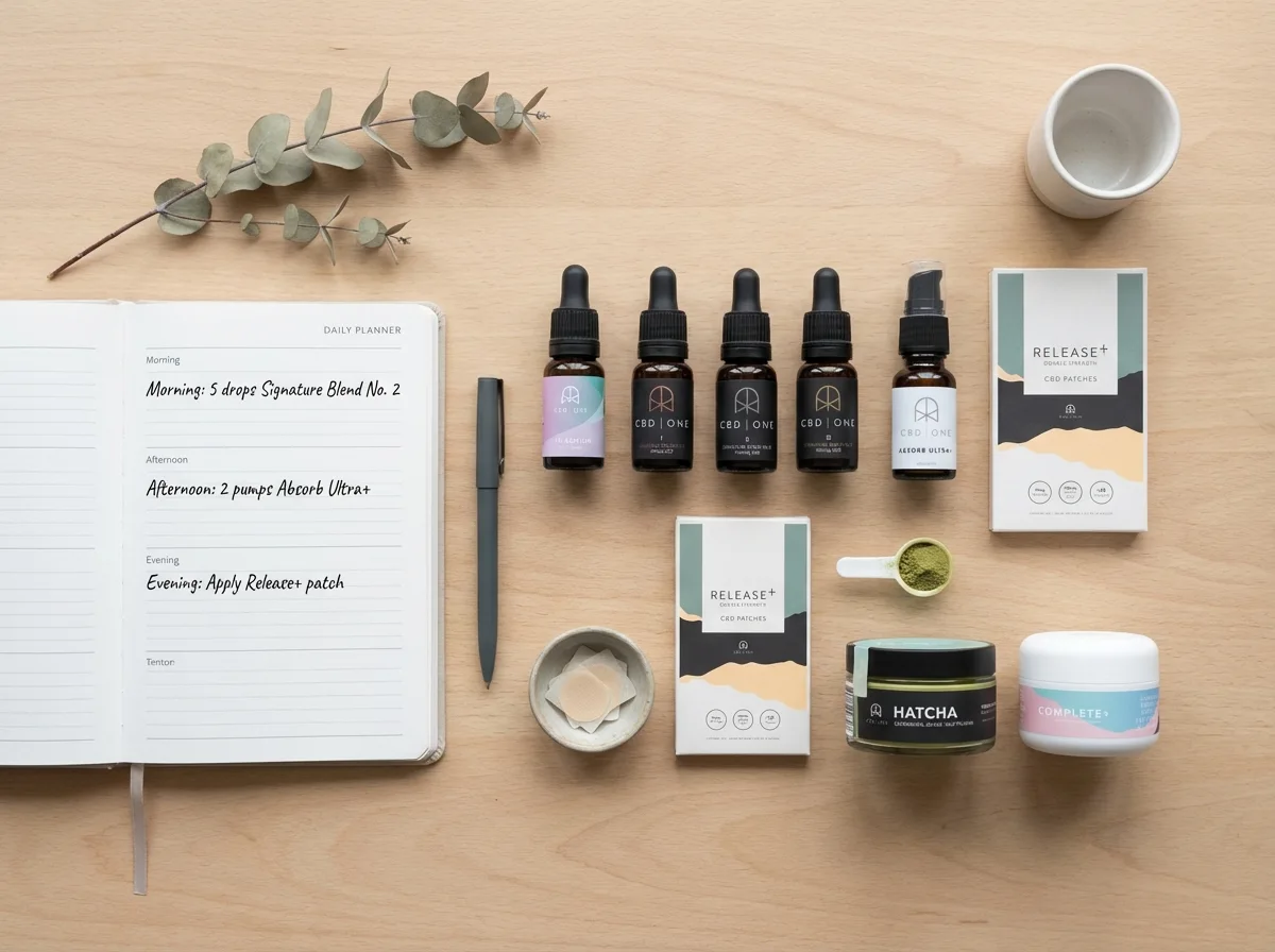 building a cbd routine