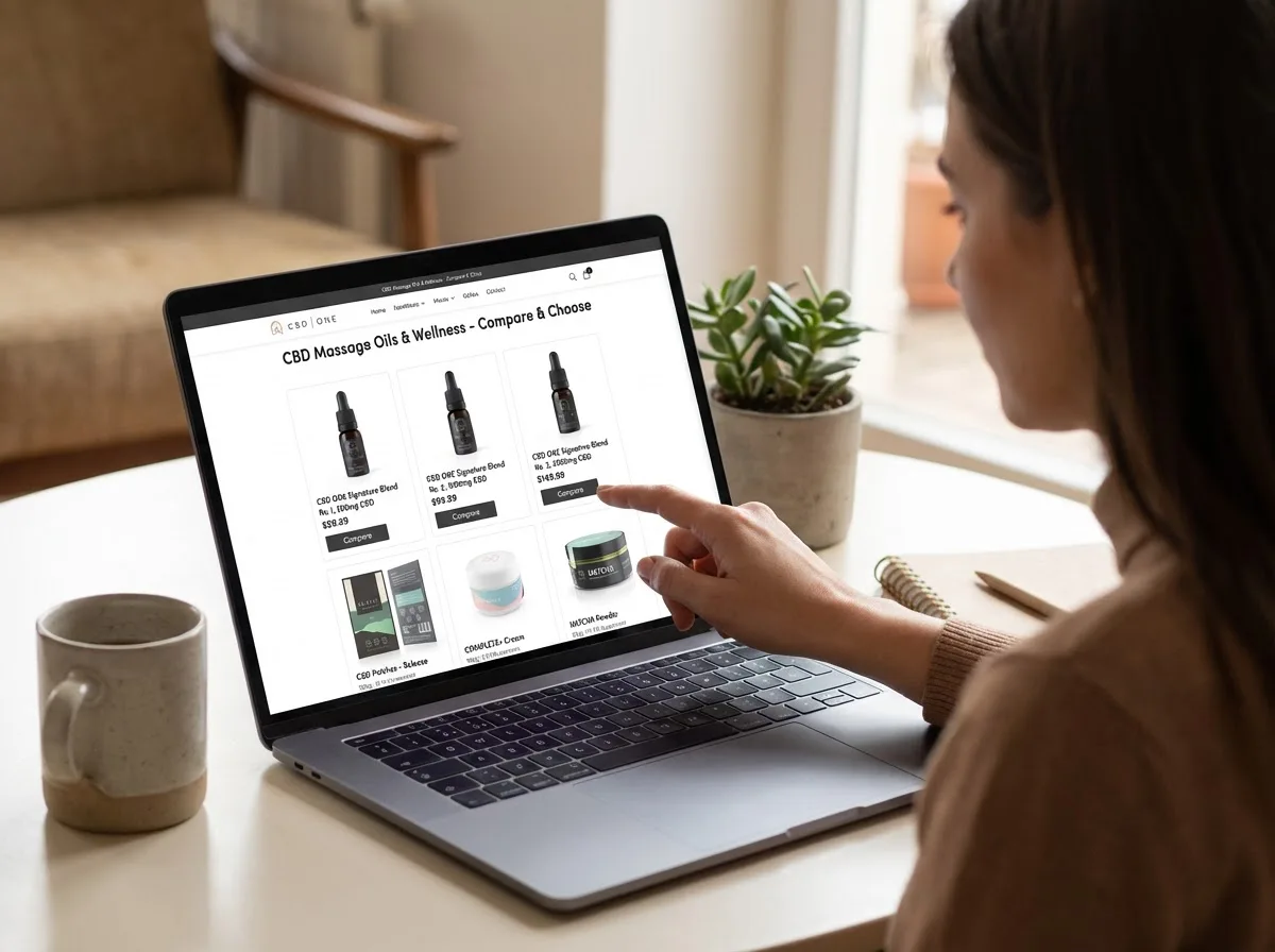 CBD massage oil UK delivery