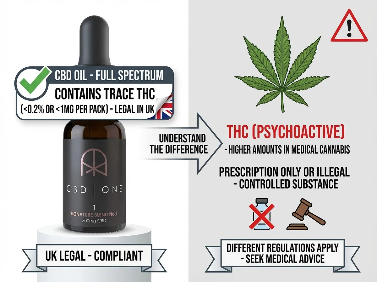 CBD, THC, and UK Legality