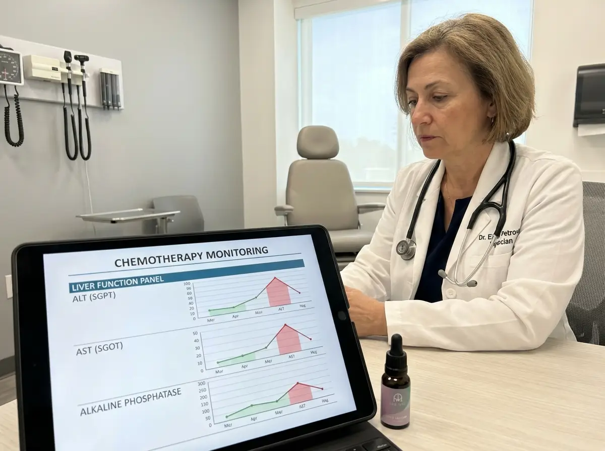 CBD and liver blood tests
