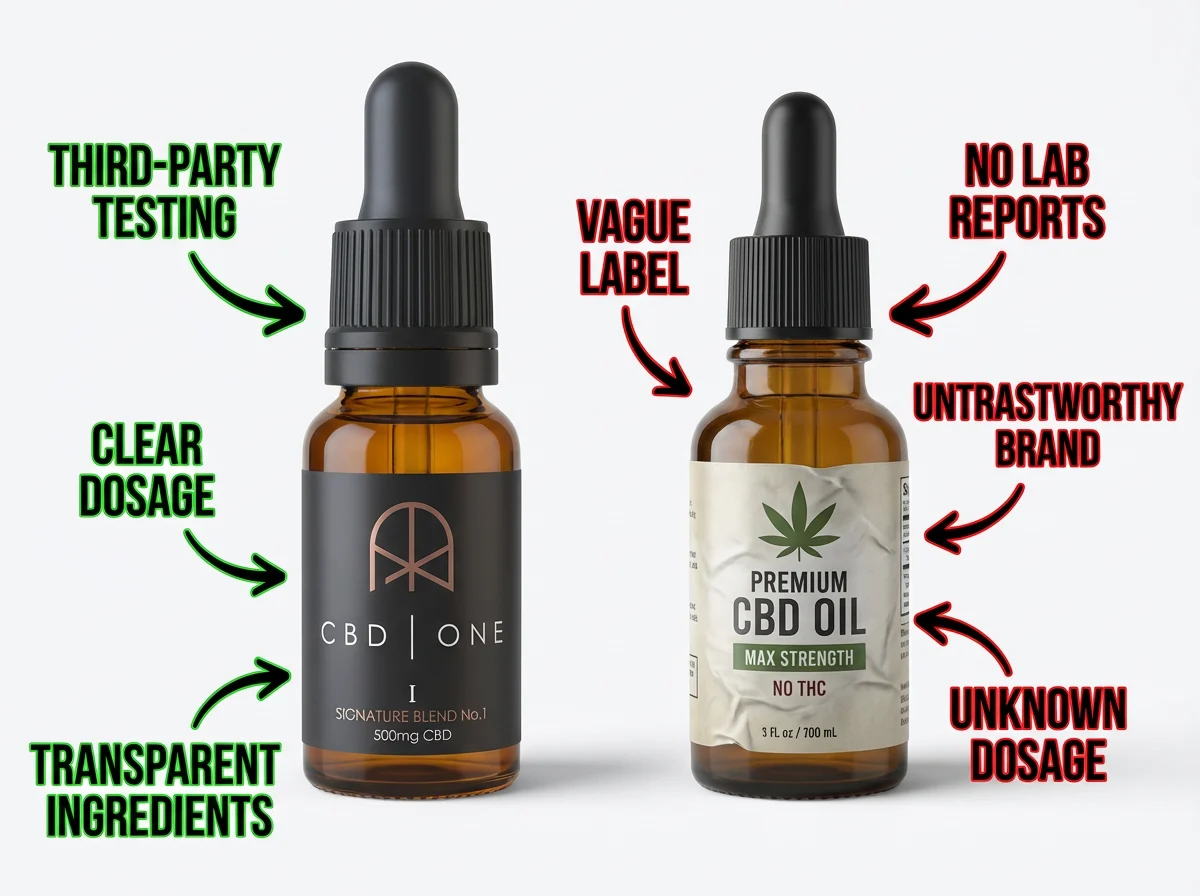 choosing a CBD product in the UK