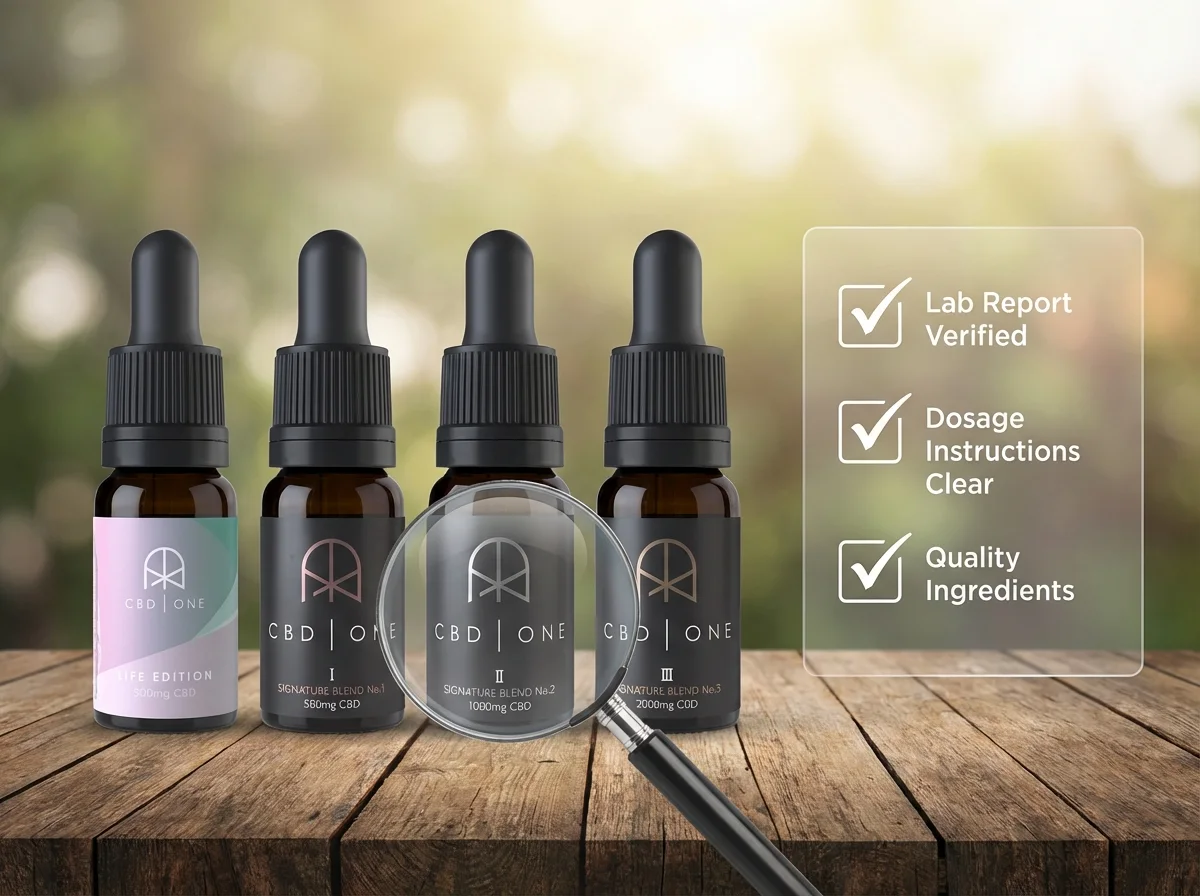 choosing a cbd product