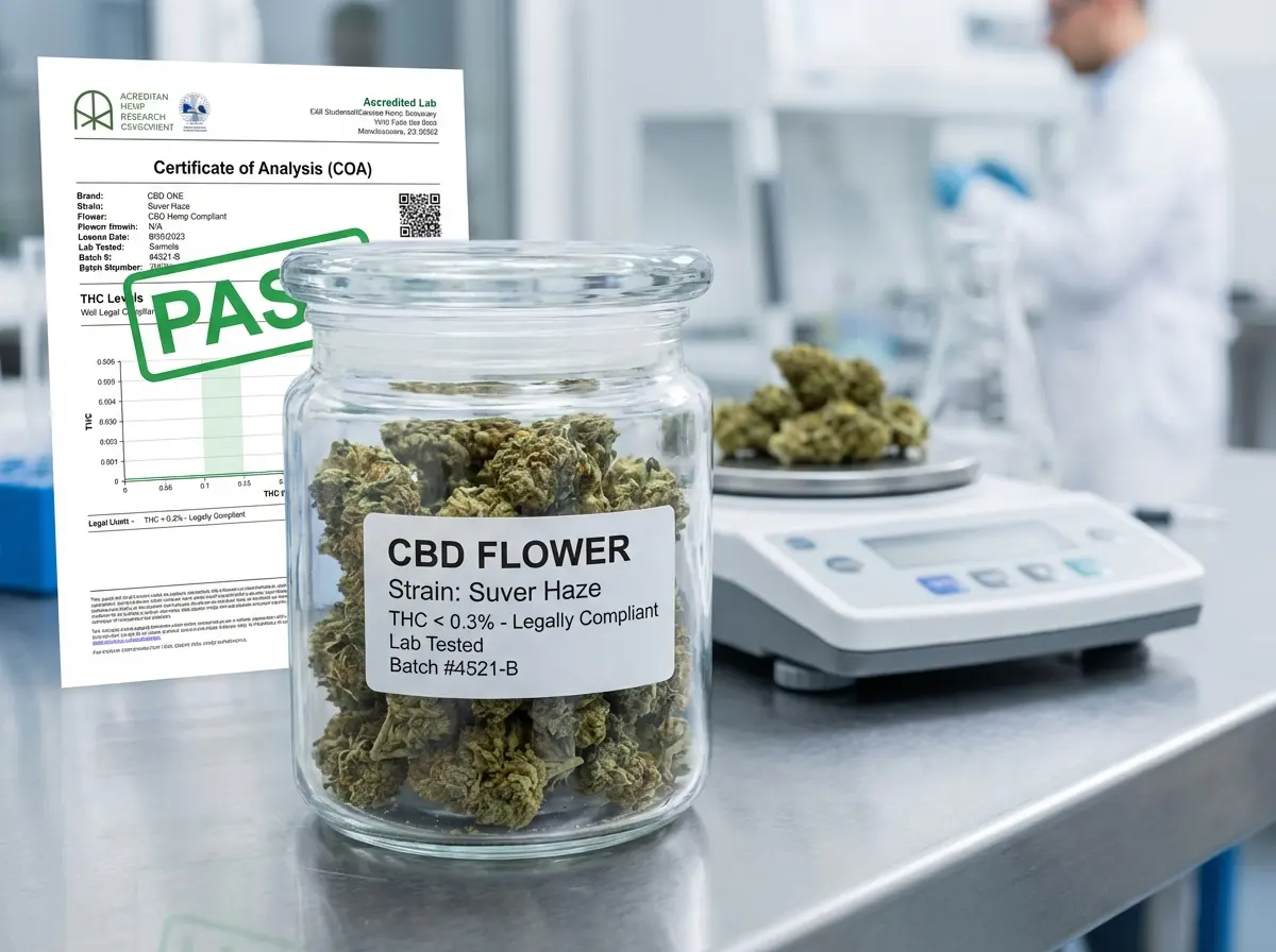 does cbd flower get you high