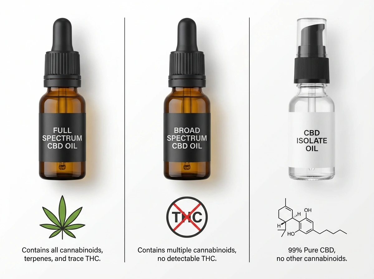 types of cannabidiol oil