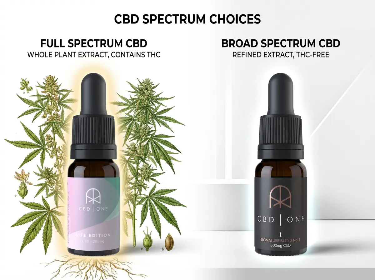 full spectrum vs broad spectrum cbd tincture