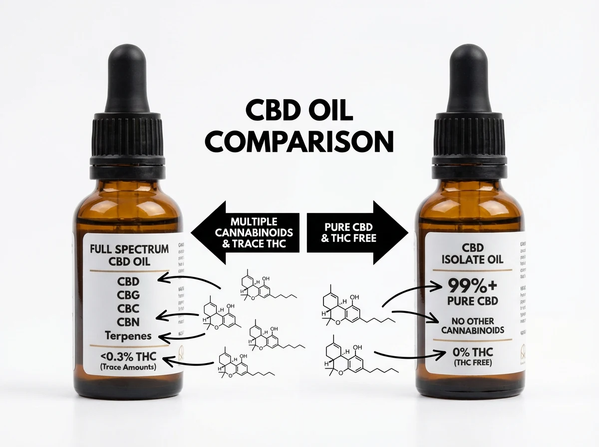 full spectrum vs isolate