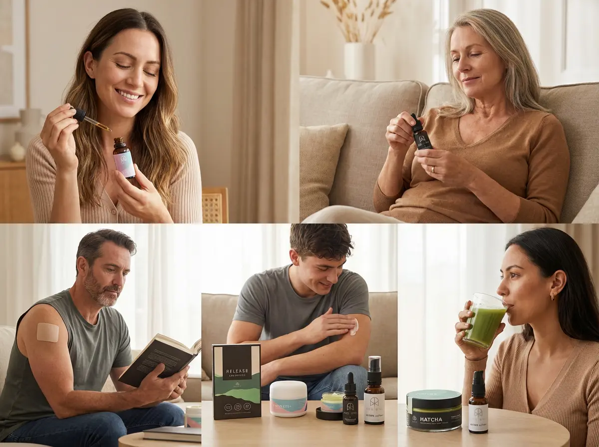 how different cbd formats can feel