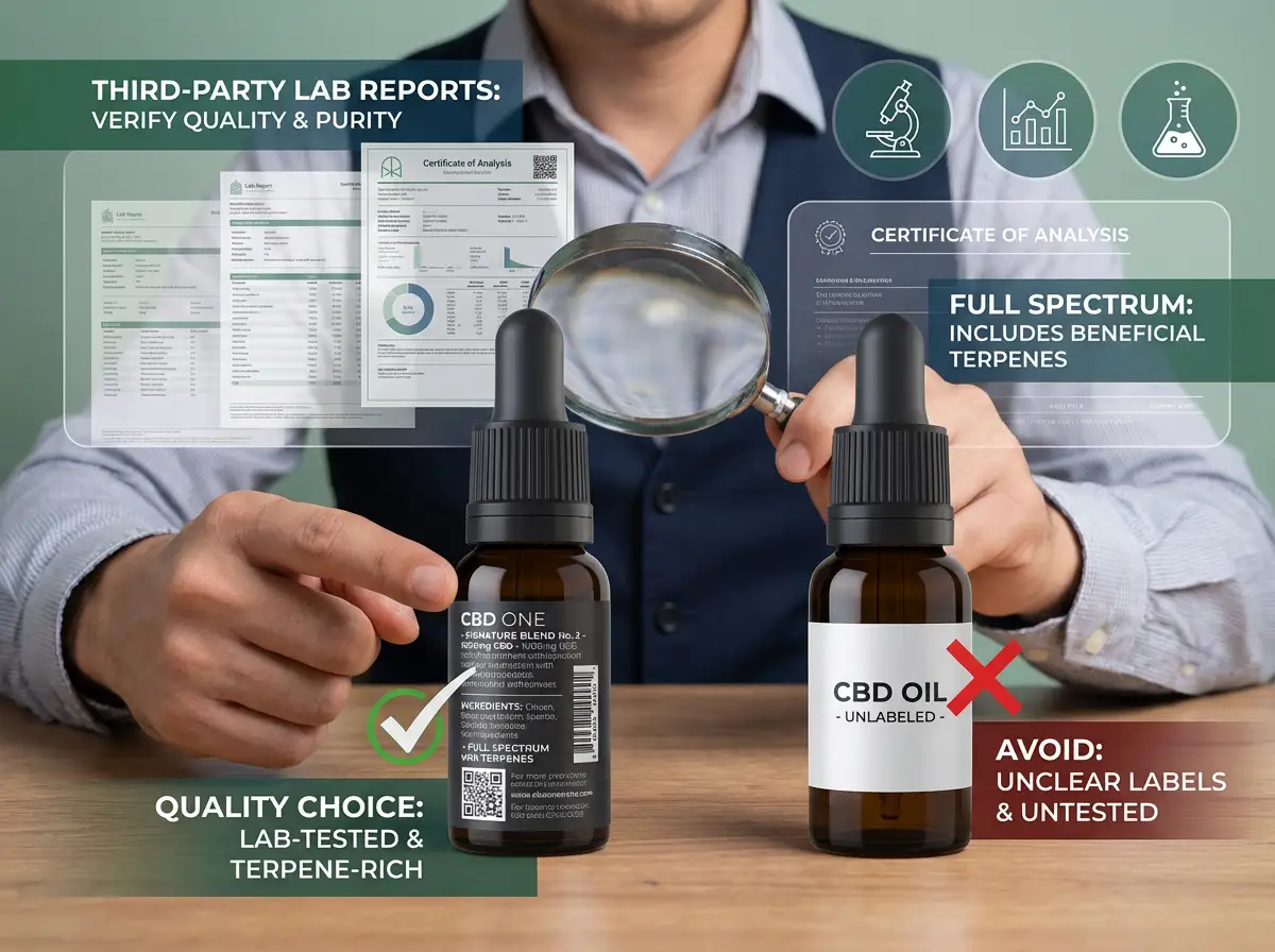 how to choose quality cbd when terpenes are involved
