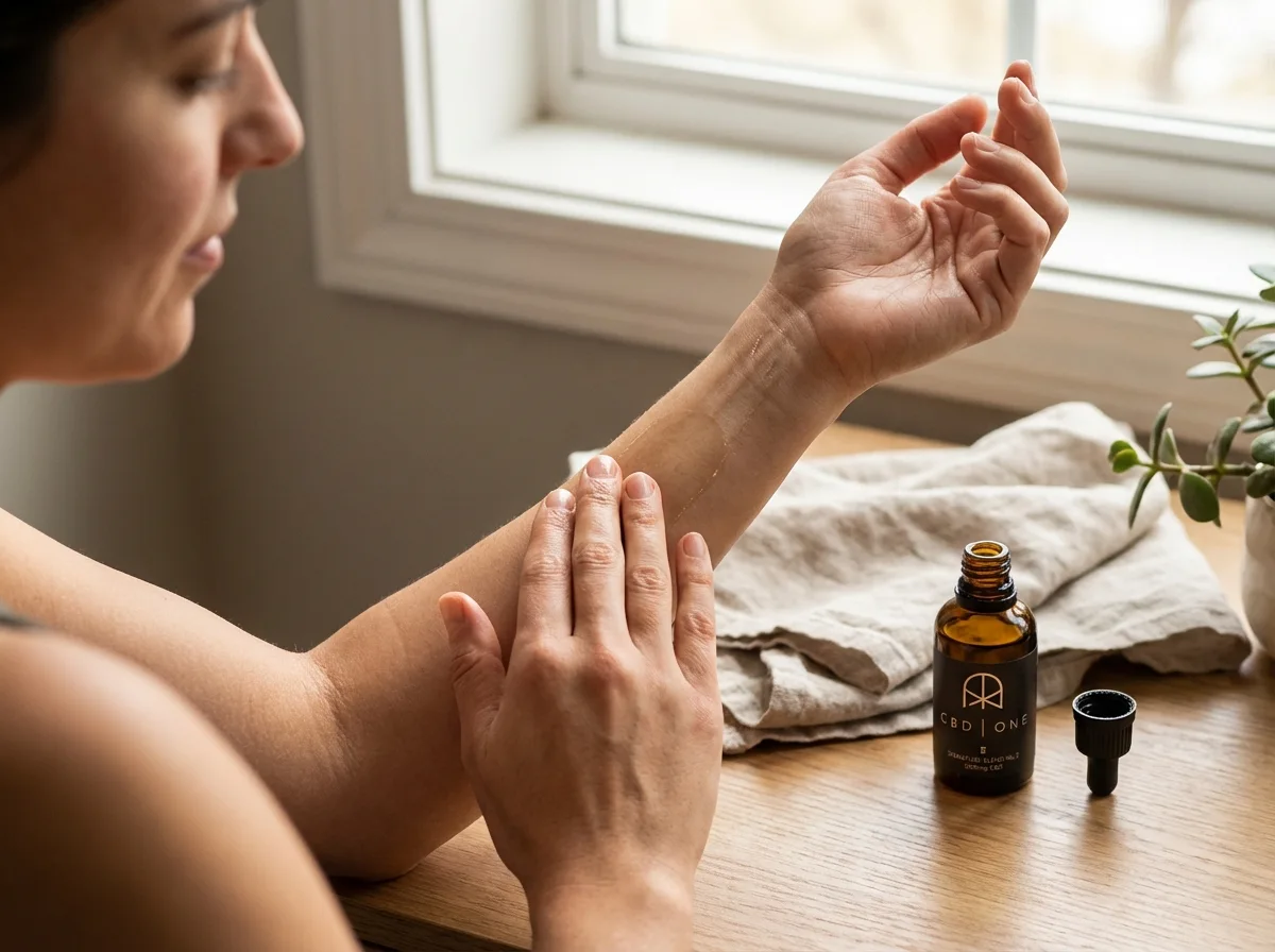 how to use CBD massage oil