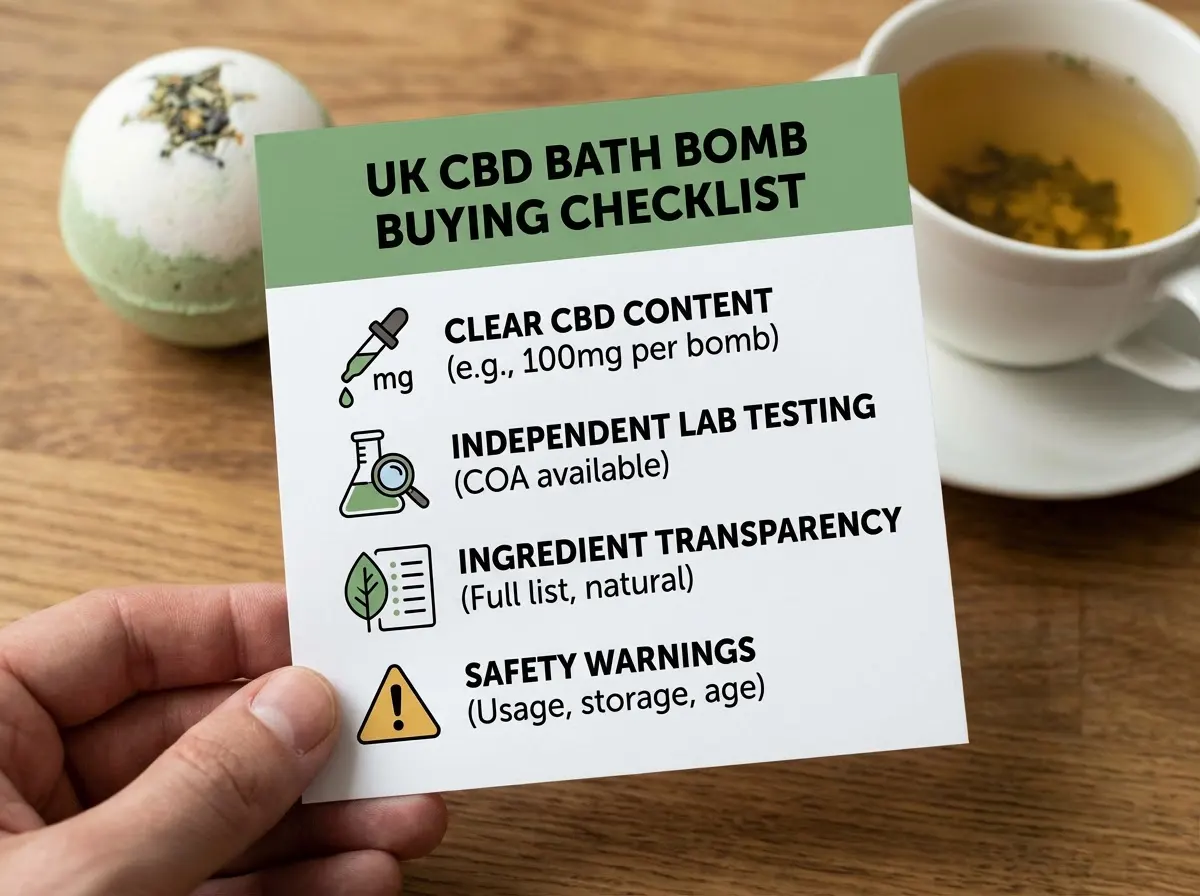 buying CBD bath bomb in the UK