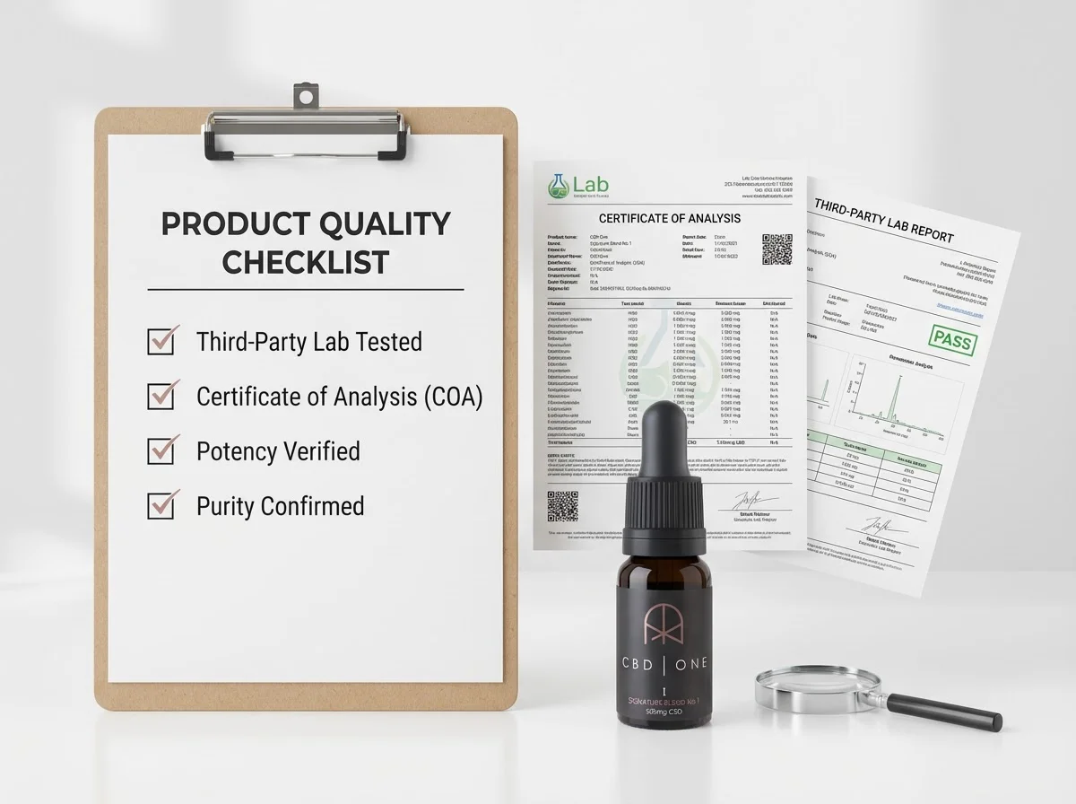 how to judge CBD quality