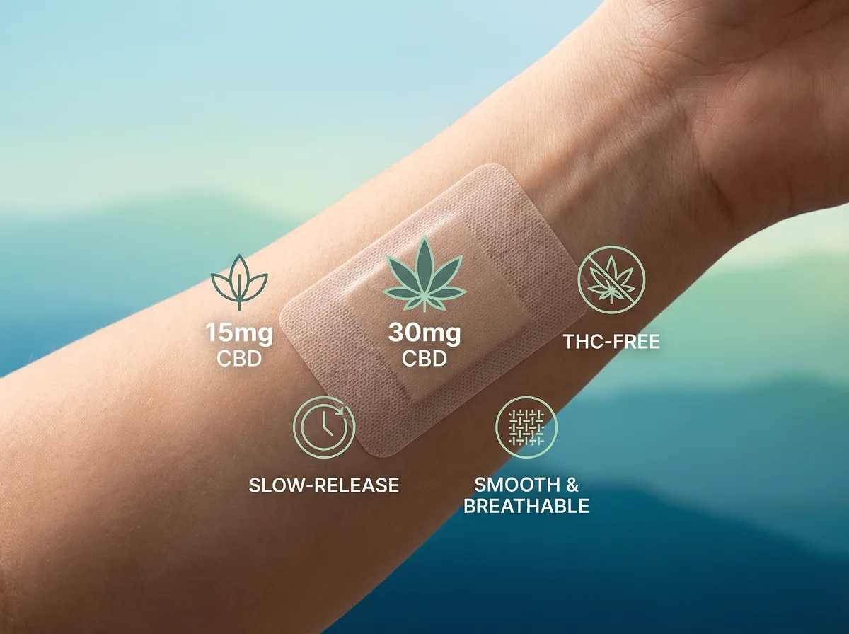 key features of CBD patches
