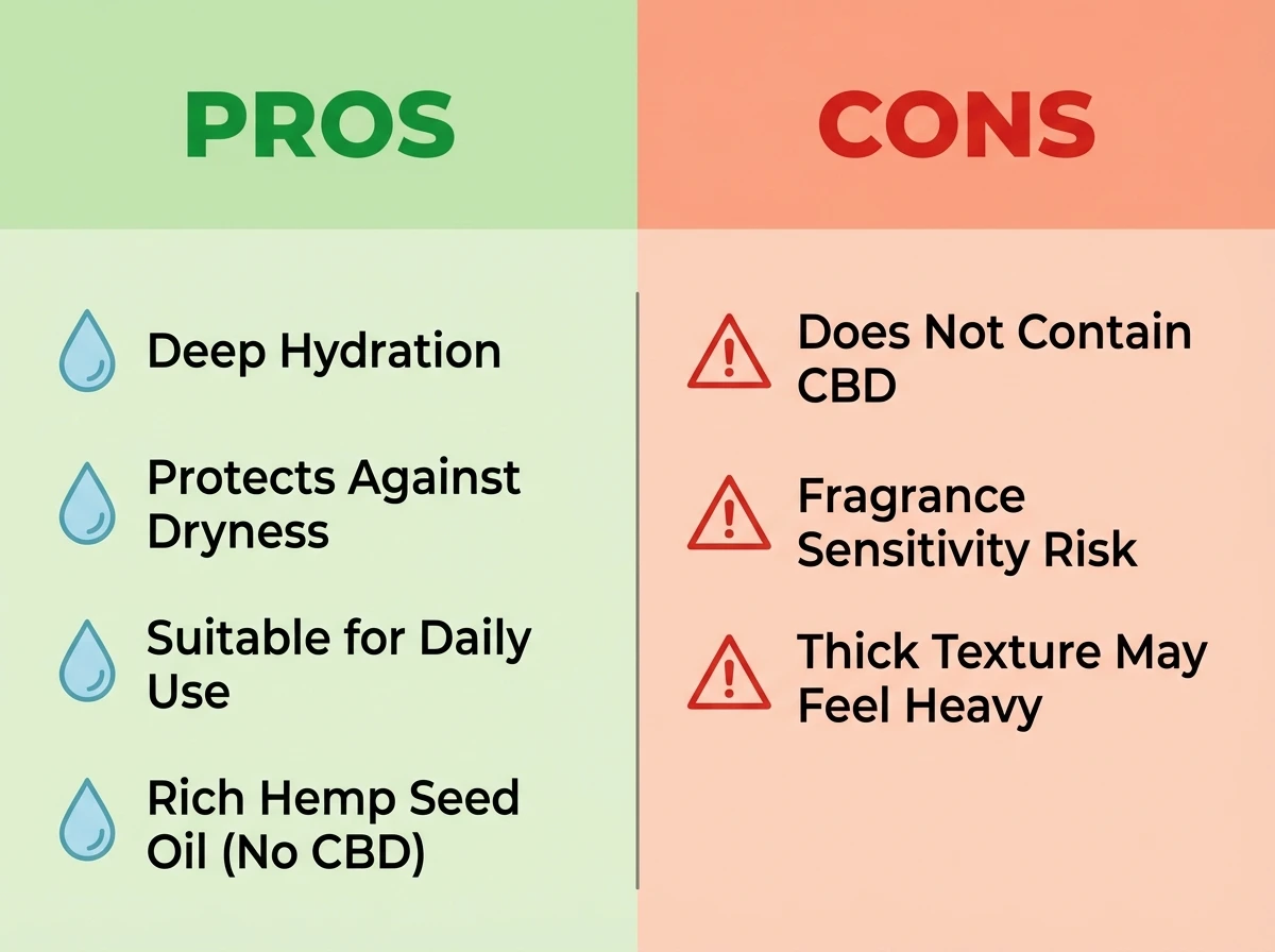 hemp cream pros and cons