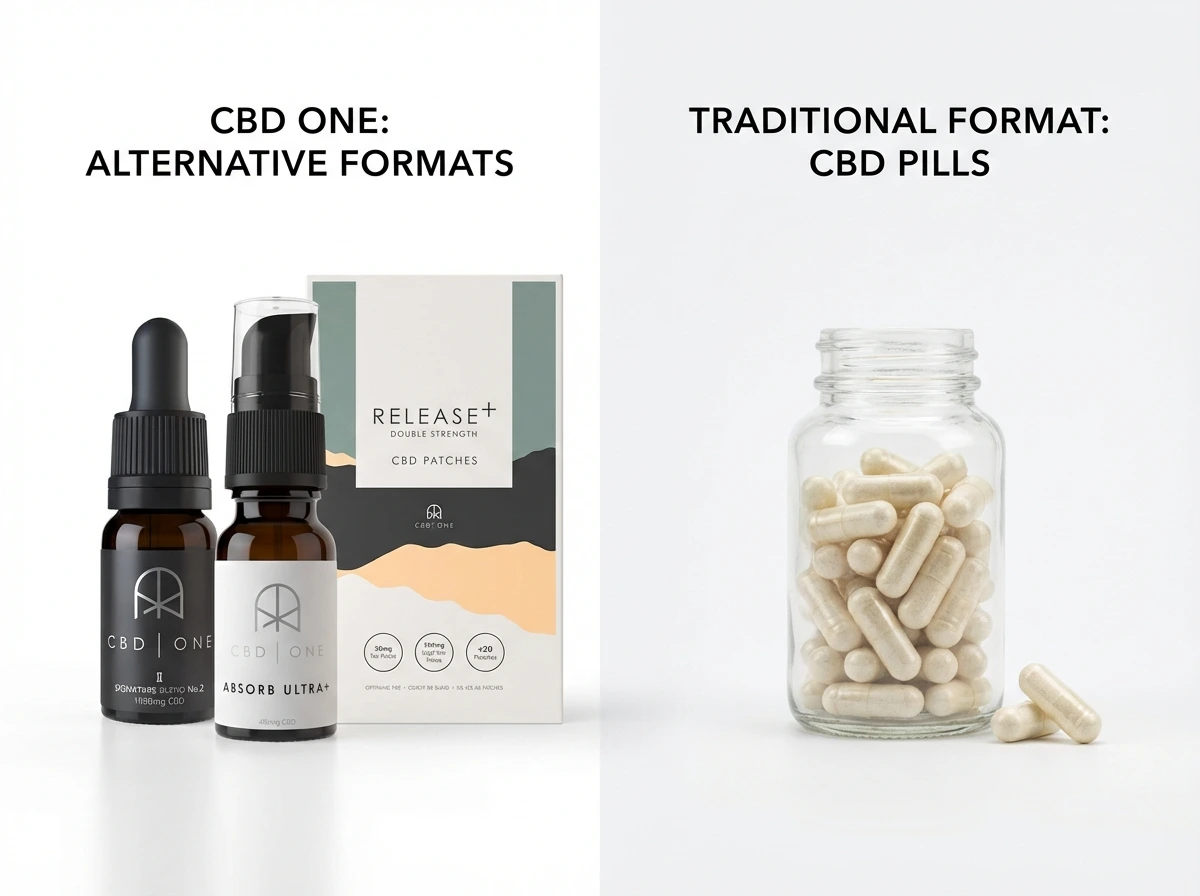 pros and cons of CBD pills