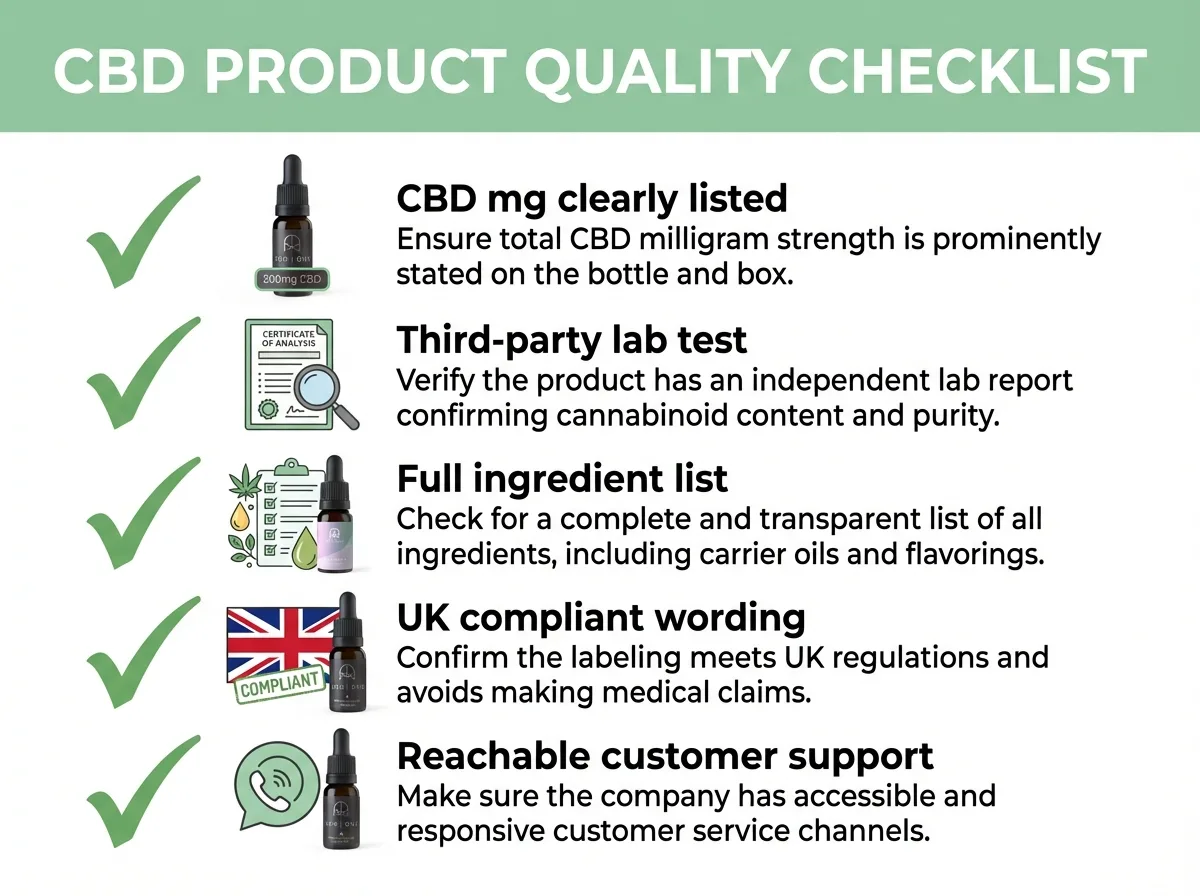 Quality checklist