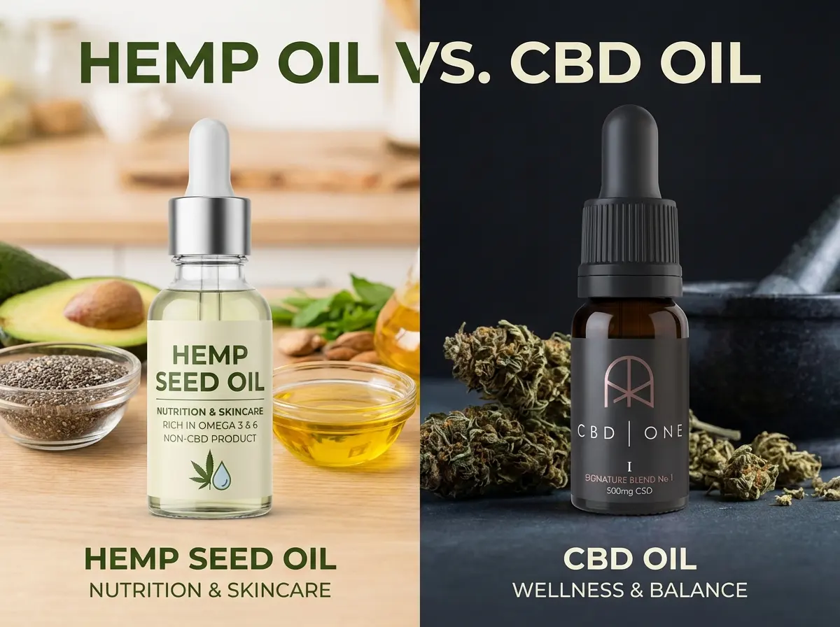 quick asnwer hemp seed oil vs CBD oil