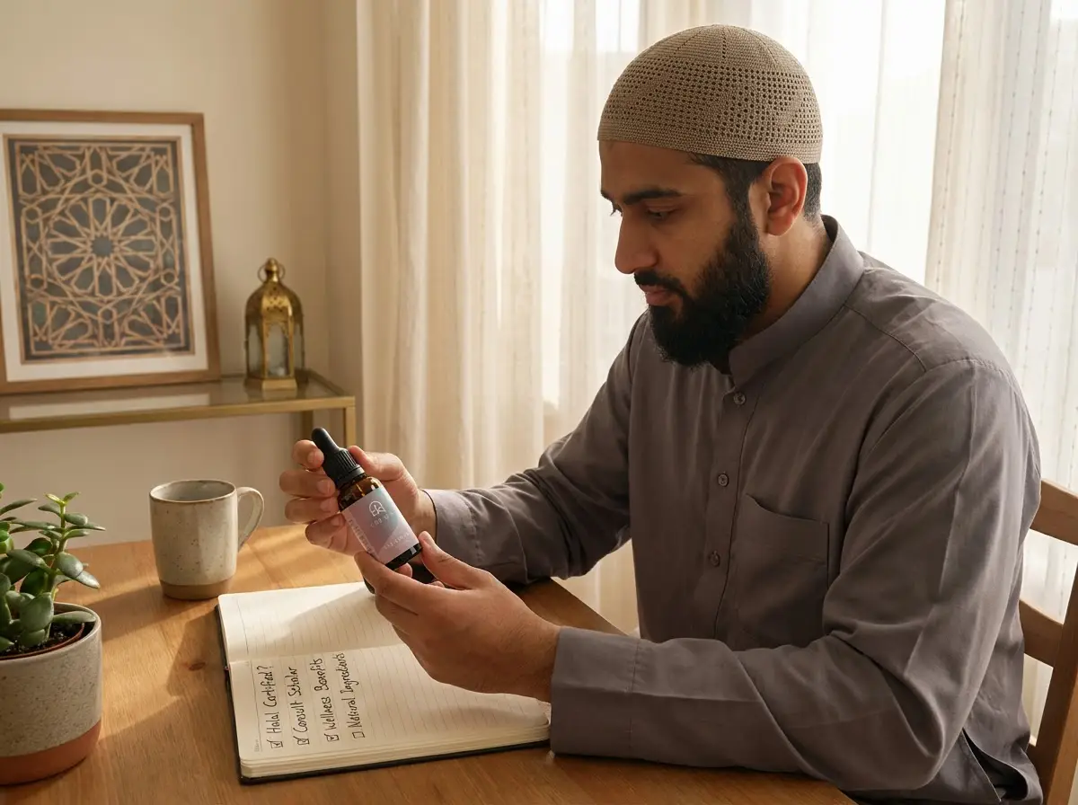 the main halal considerations that come up with cbd