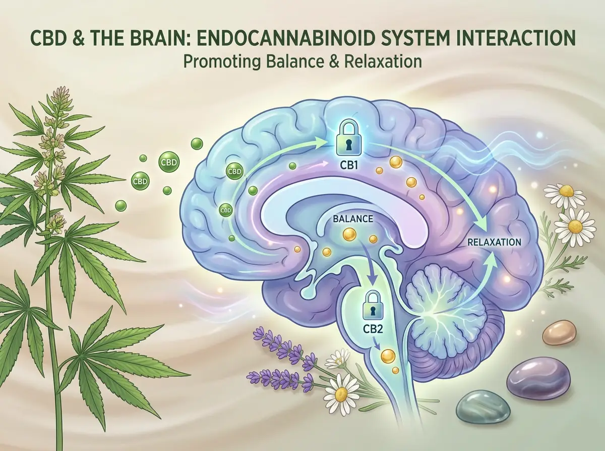 what CBD does to brain