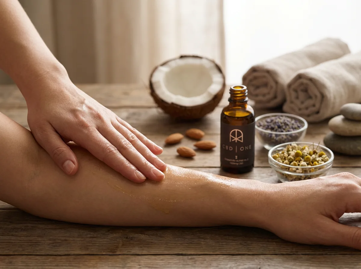 what CBD massage oil is