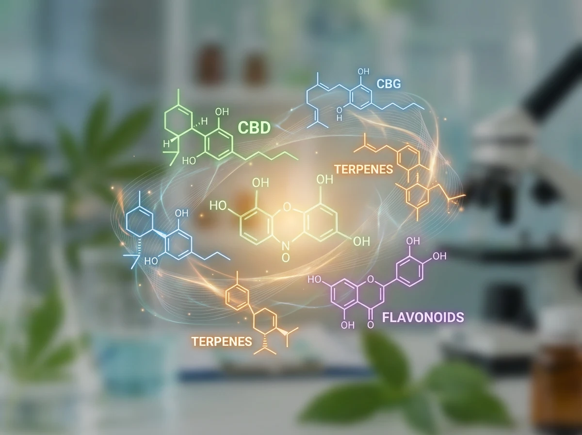 entourage effect infographic