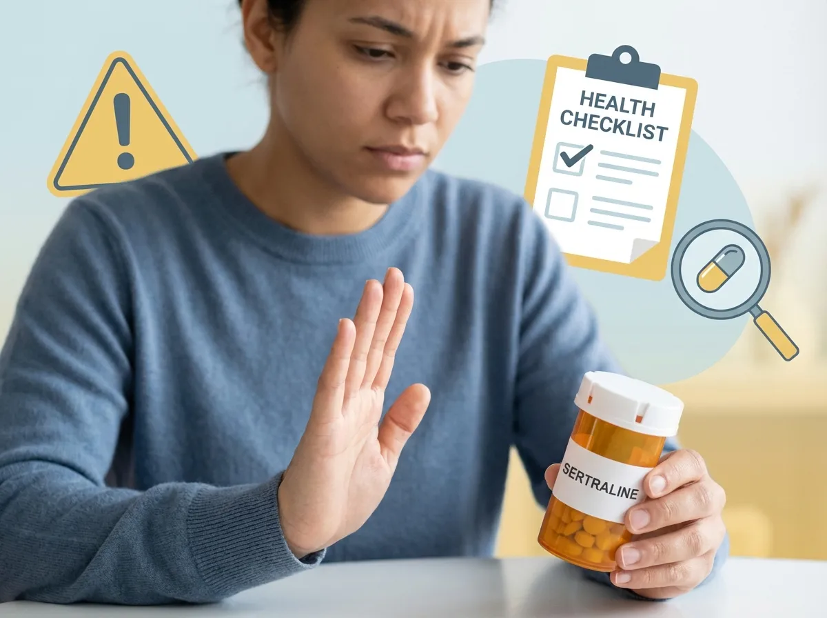 who should be careful with CBD and sertraline